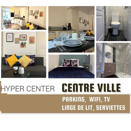 Tabi ,modern Chic Vs Free Parking,wifi,draps Thiers