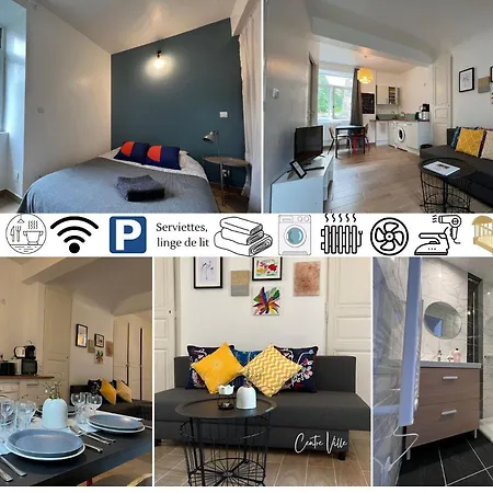 Tabi ,modern Chic Vs Free Parking,wifi,draps Apartment *
